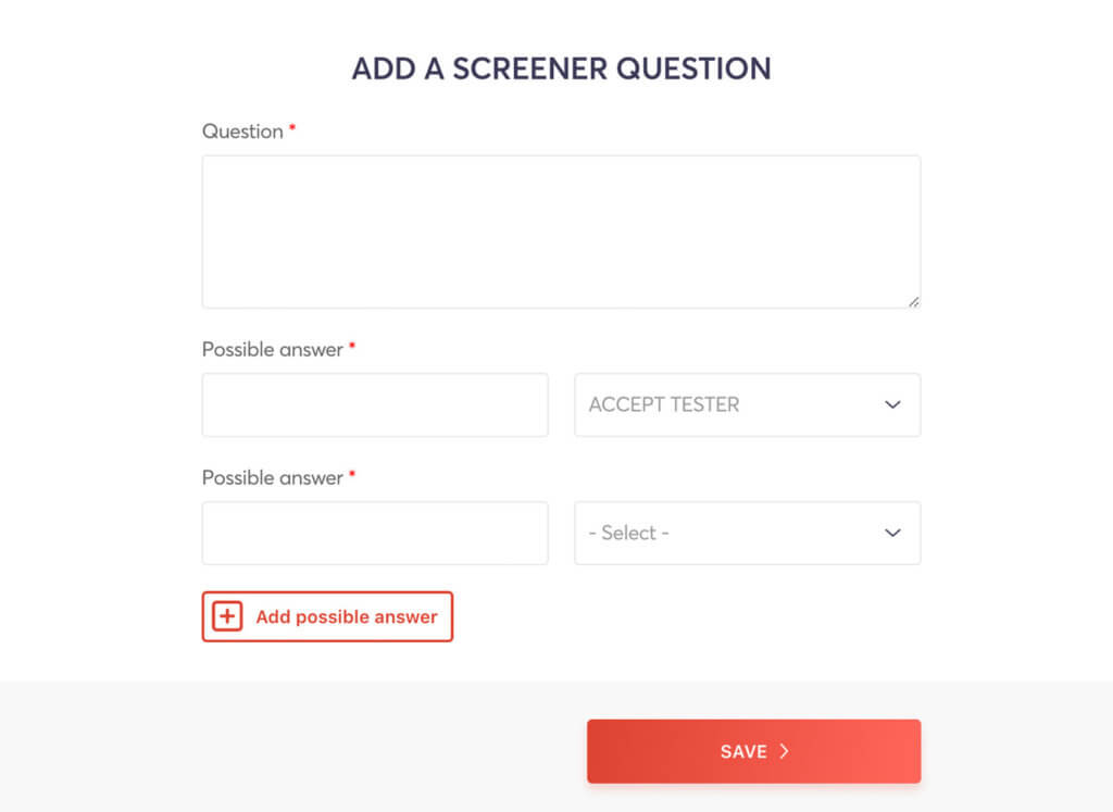 Penyaring mempertanyakan pengujian pengguna di Userfeel