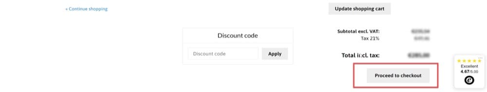 Shopify prova un esempio di sito Web multilingue