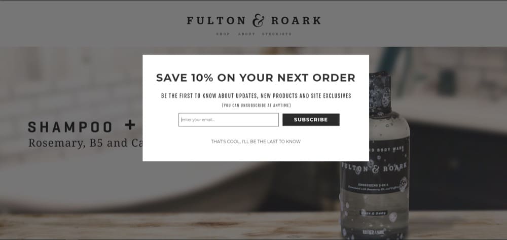 มอบส่วนลด 10% สำหรับการสั่งซื้อครั้งแรก