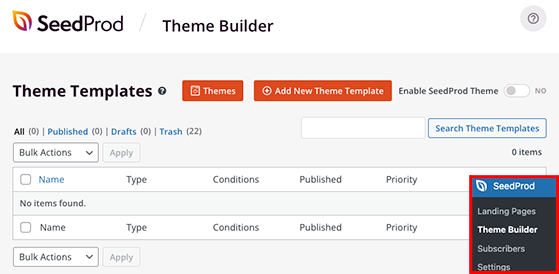 seedprod-конструктор тем - RafflePress SeedProd theme builder