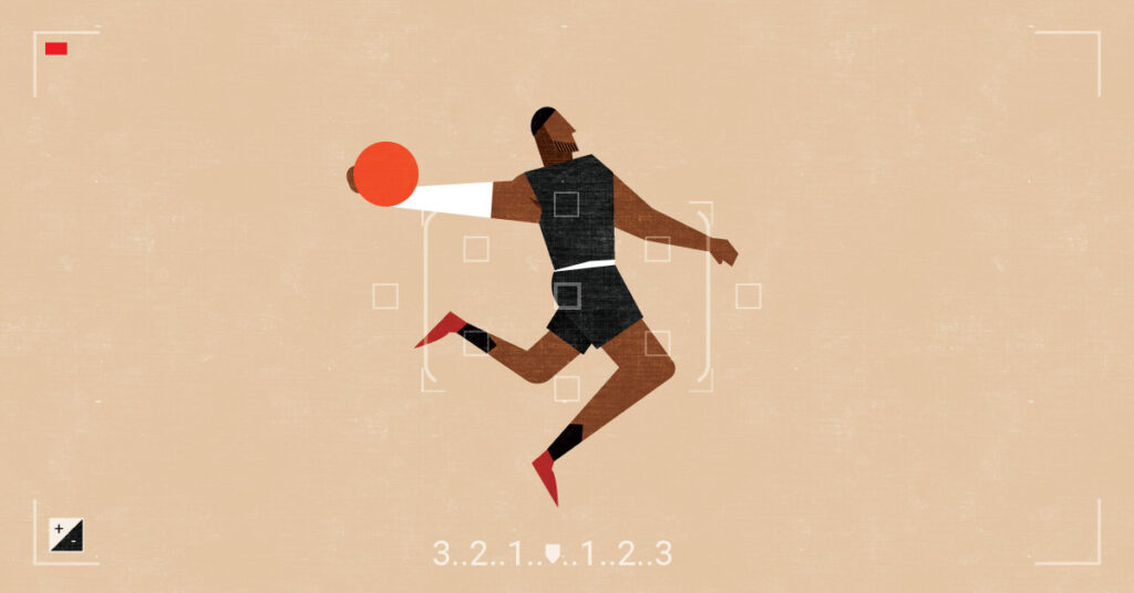 joueur tenant un ballon de basket