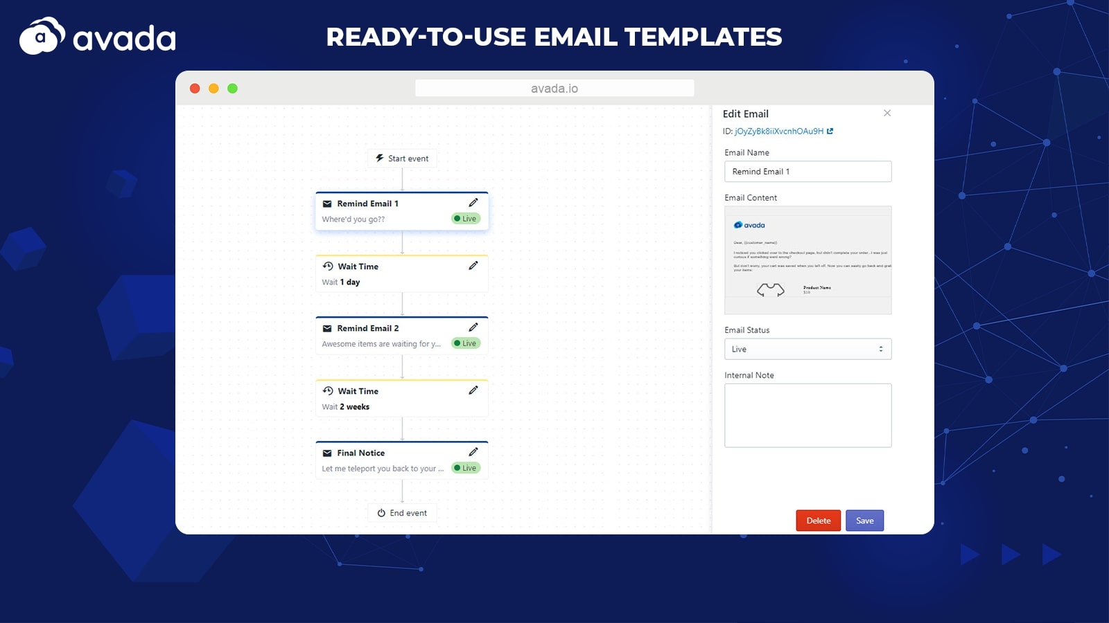 use plan to follow up emails