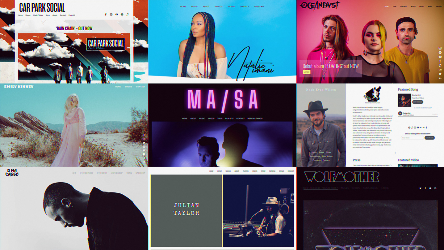 Come creare un sito Web di musica