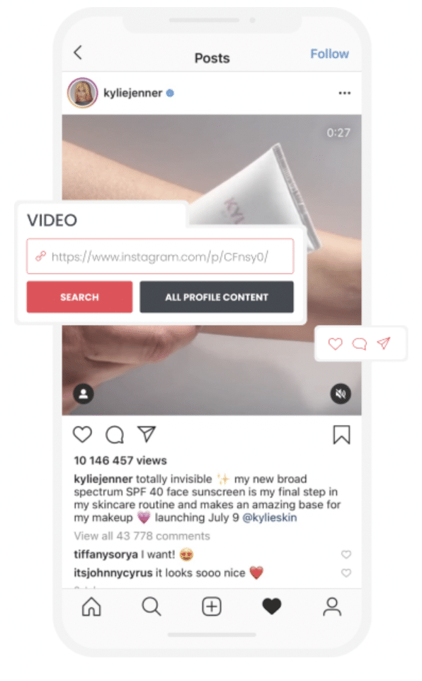 Descargador de videos de instagram bigbangram