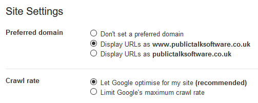 การตั้งค่า Canonical URL โดยใช้ Google Search Console