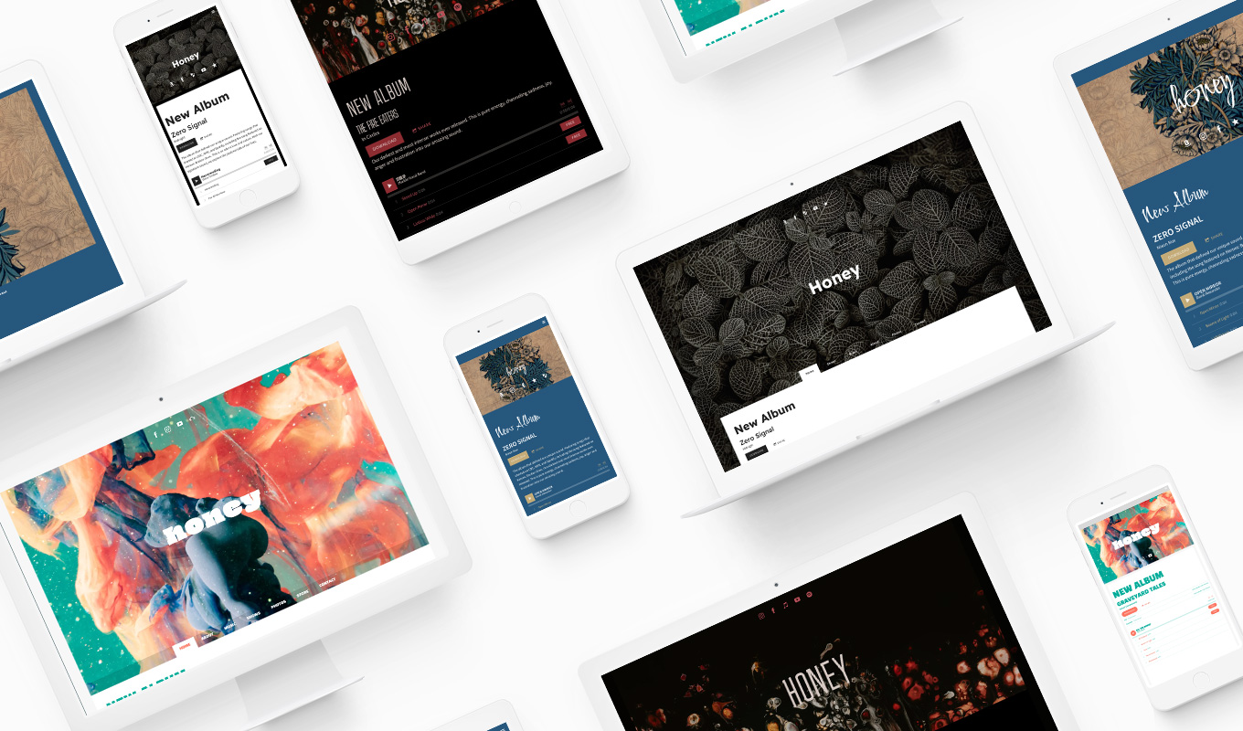 Blog Bandzoogle - Nuovo modello - Tesoro