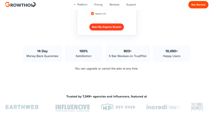 Recenzii Growthoid Trustpilot