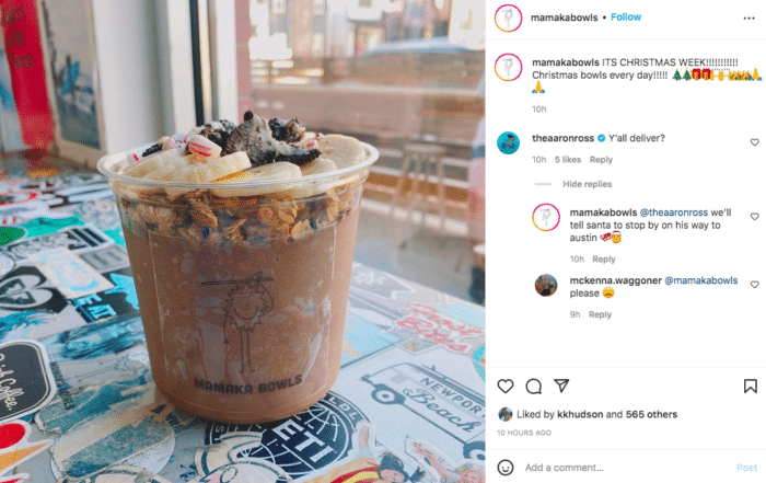 Instagram 알고리즘에 대한 댓글에 응답하기