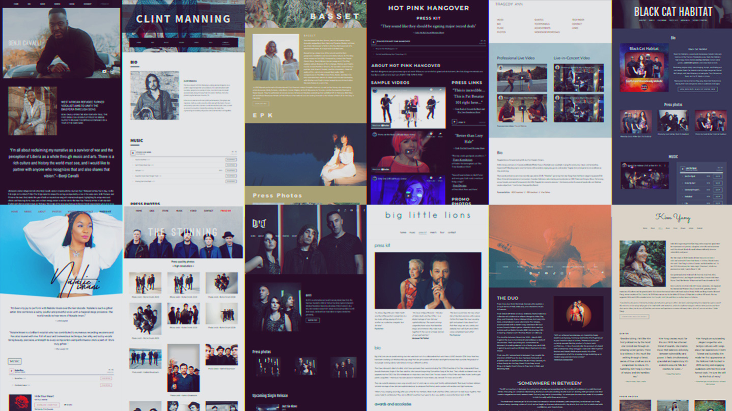 Come creare un EPK per la tua musica con esempi