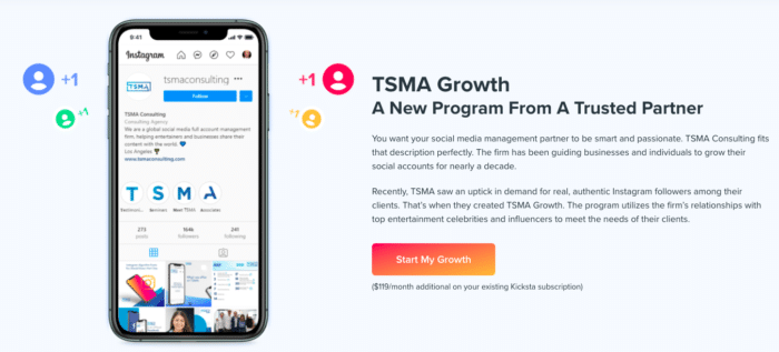 TSMA 和 Kicksta Boost 合作伙伴关系