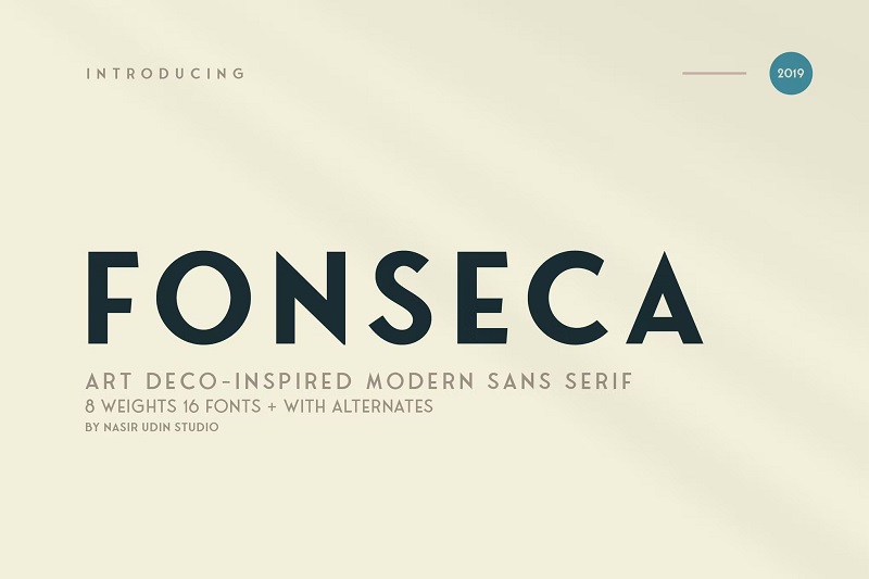 #1 Meilleure police pour les couvertures de livres - Fonseca