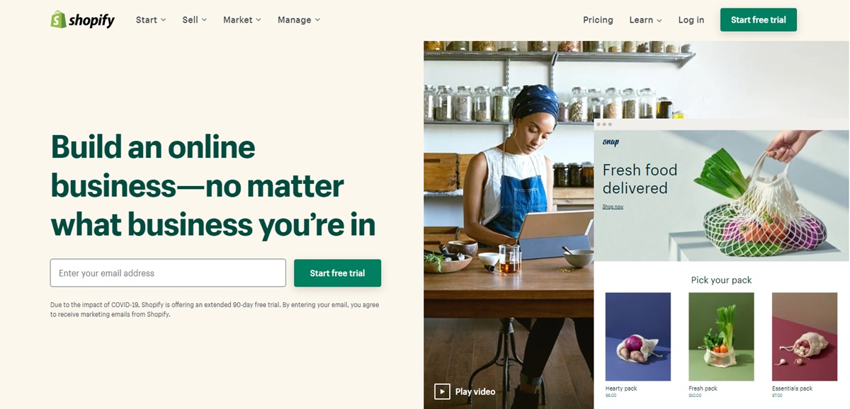 Shopify-é-plataforma de comércio eletrônico para vender online