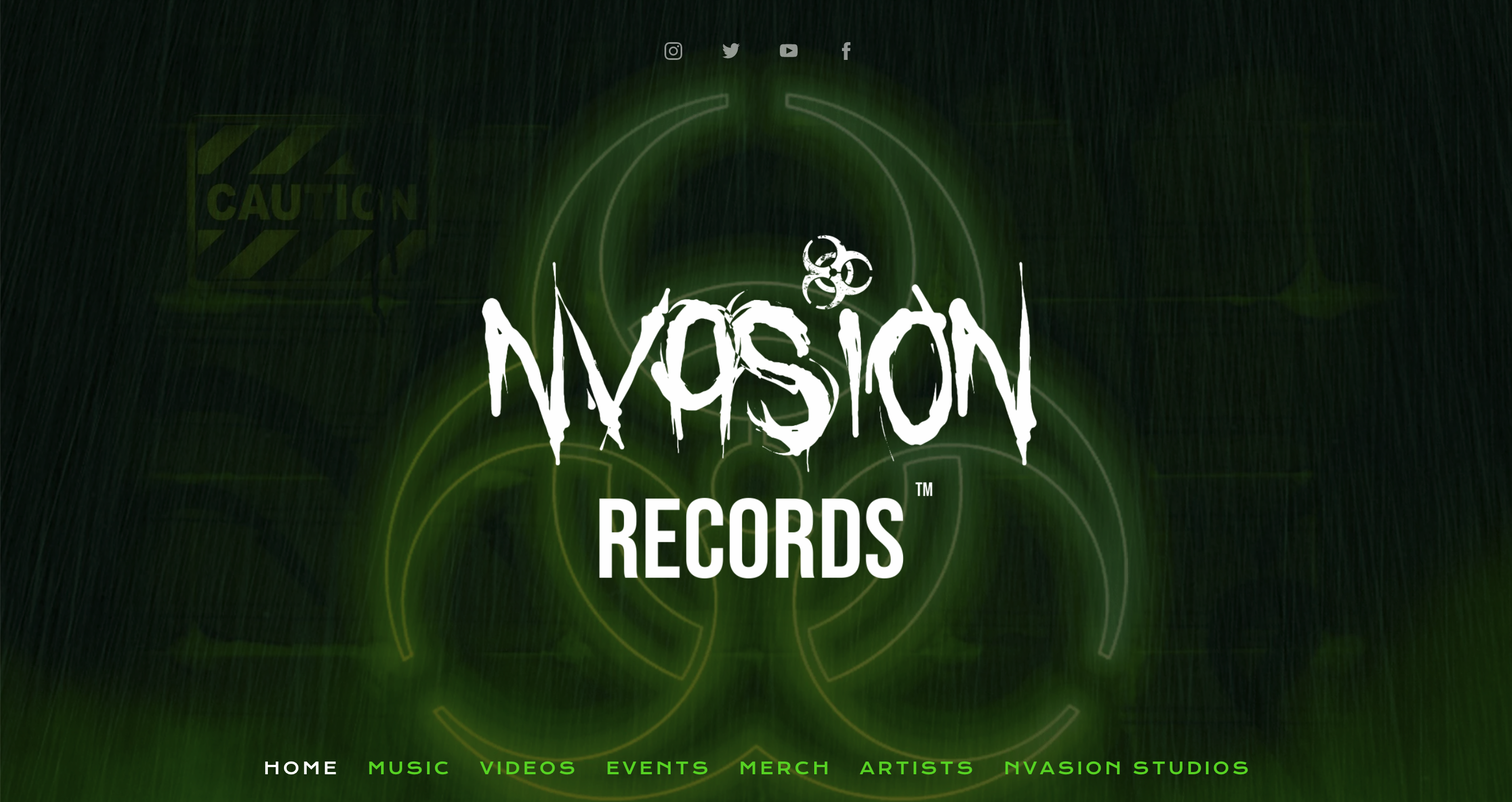 Blog Bandzoogle - Ispirazione per il design di siti Web - I migliori siti Web di etichette discografiche - Nvasion