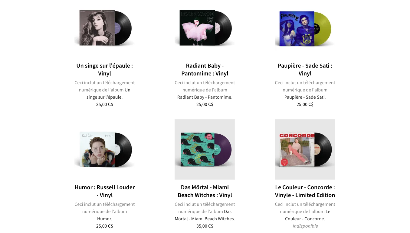Blog Bandzoogle - Ispirazione per il design di siti Web - I migliori siti Web di etichette discografiche - Lisbona Lux