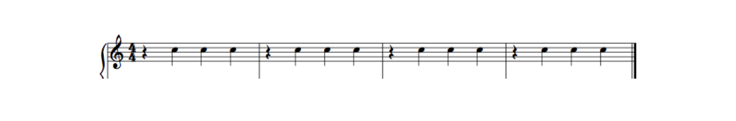 素晴らしい曲を書く-表記