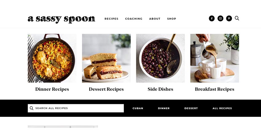 exemple de blog