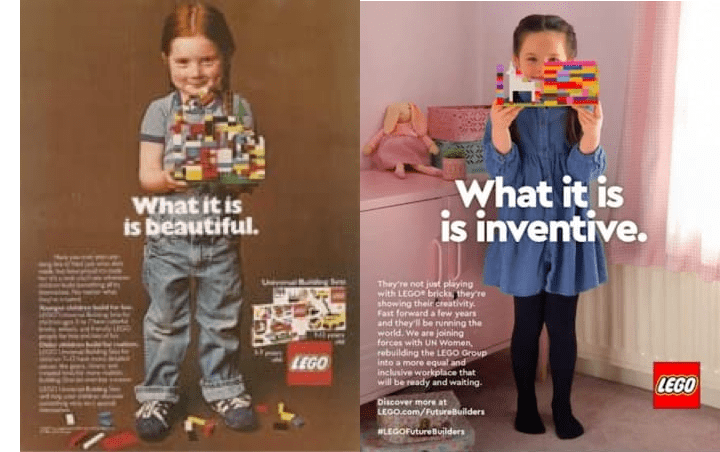 „Was es ist, ist schön“-Werbung aus dem Jahr 1980 und wie sie es für 2021 nachgebaut haben: