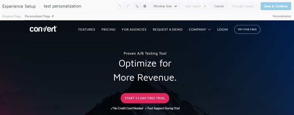 Convert の Deploy の Visual Editor を使用して Deploy の変更を作成する