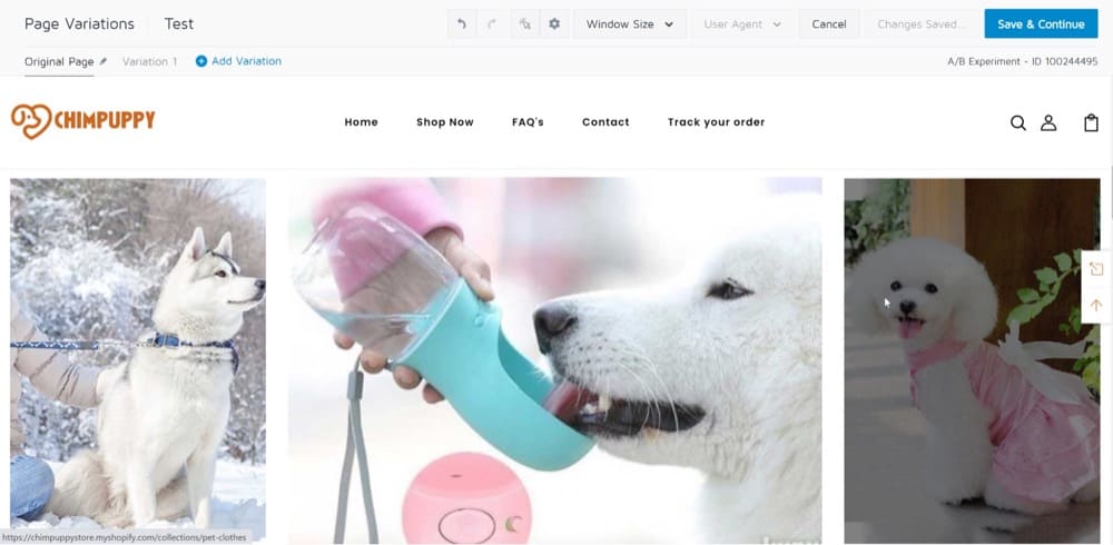 Convert's Deploy で、個々の訪問者の好みに基づいて、サイトのナビゲーション メニューの順序を変更します。