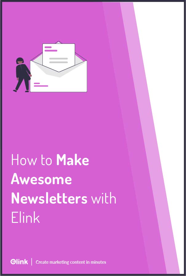 如何使用 Elink Pinterest 制作精彩的时事通讯