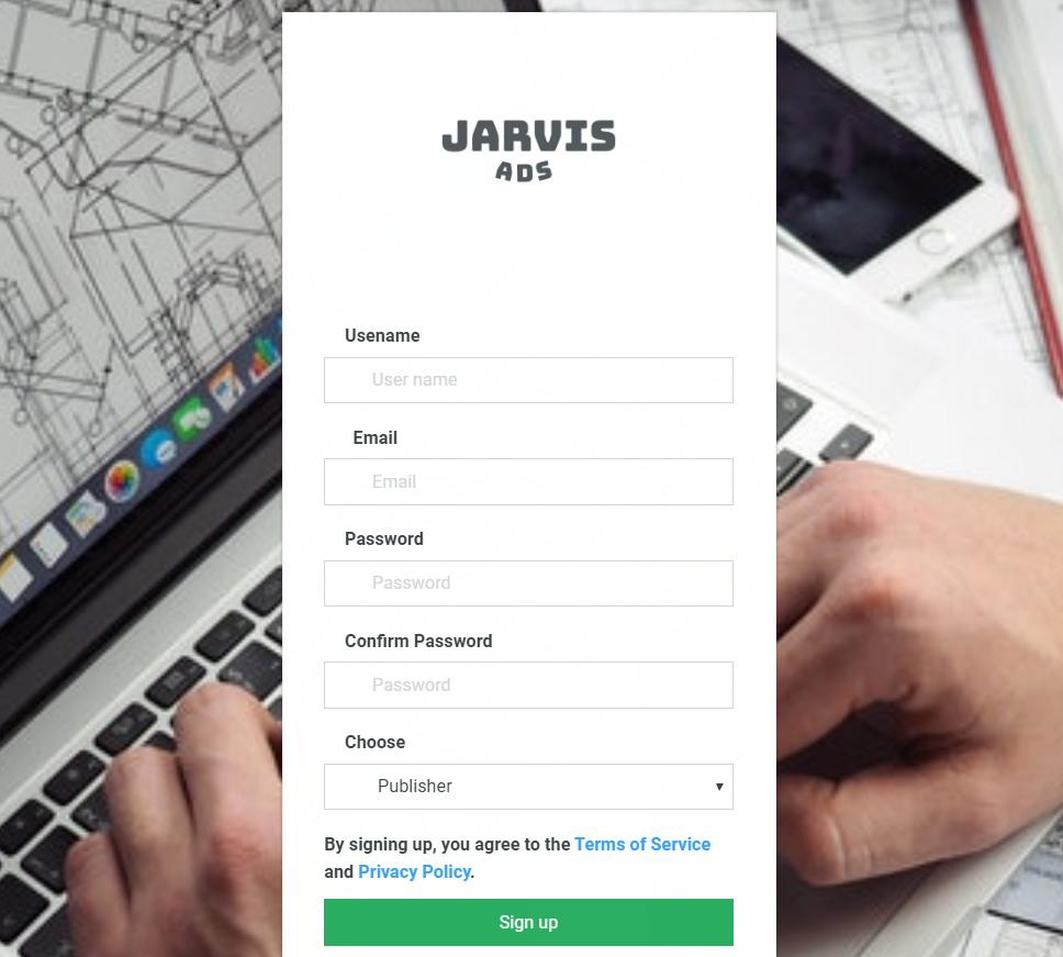 Buat Akun Iklan Jarvis