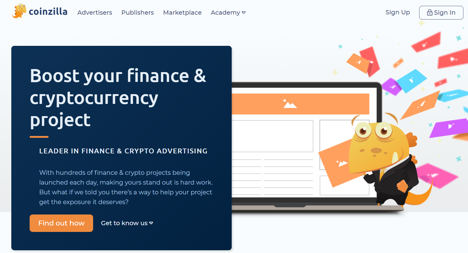 Coinzilla 主页