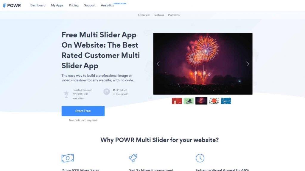 Powr Multi 滑块应用程序