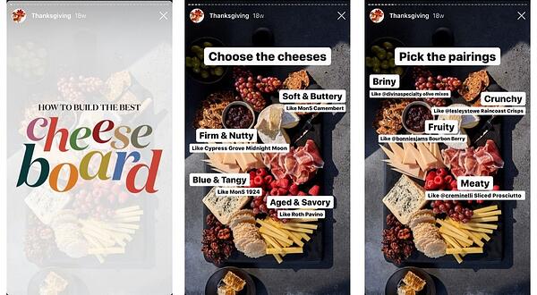 Instagram 品牌創意故事最佳實踐和示例