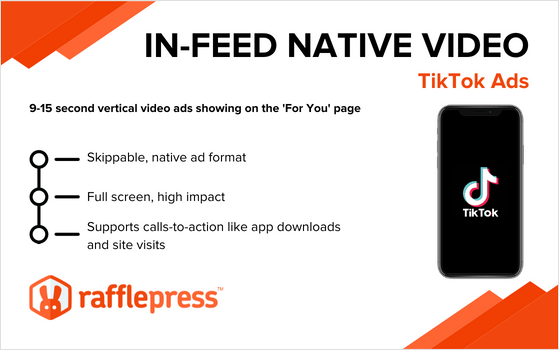 anuncios en el feed de tiktok