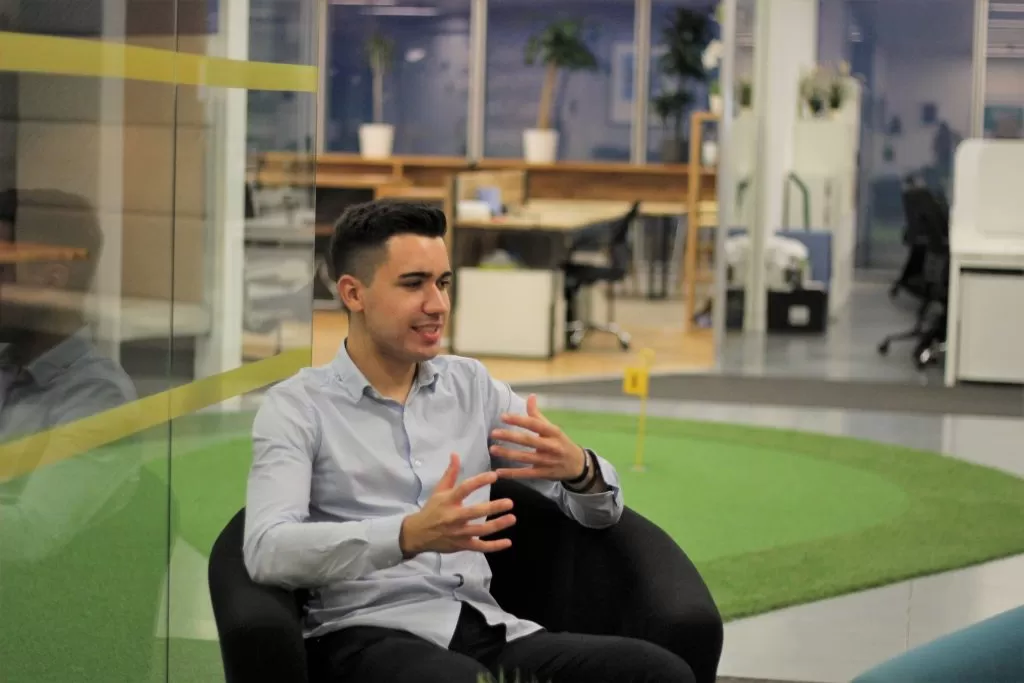 Chris is LeadGen App office