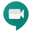 Logotipo do Google Meet