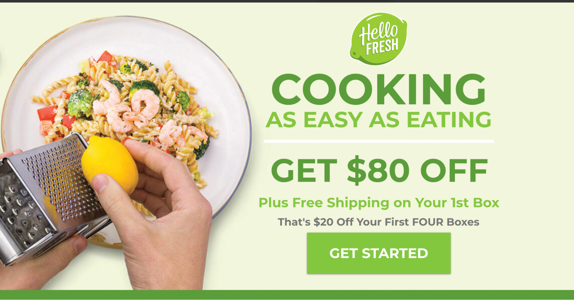 HelloFresh 登陸頁面示例