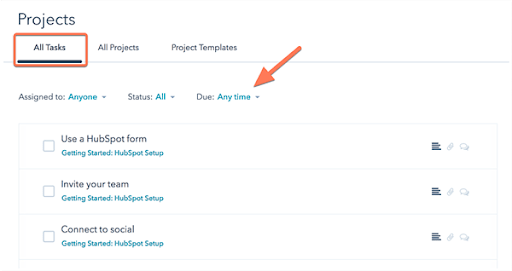 HubSpot-Projekte