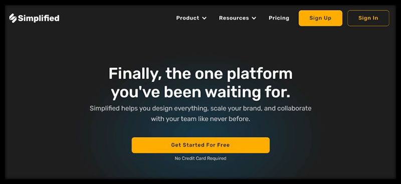Simplified AI