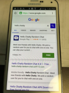 risultati di ricerca Android