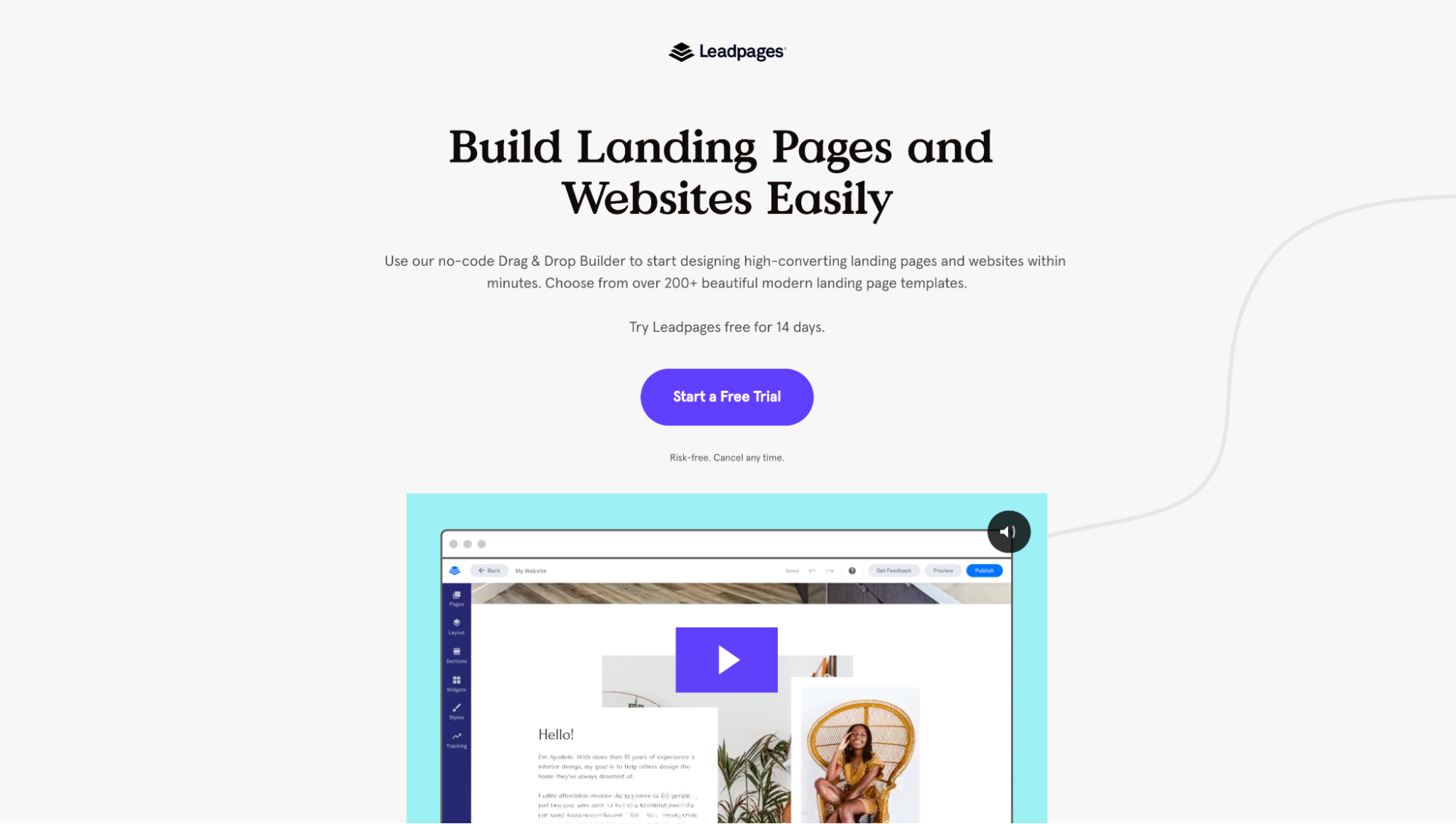 Cel konwersji Leadpages