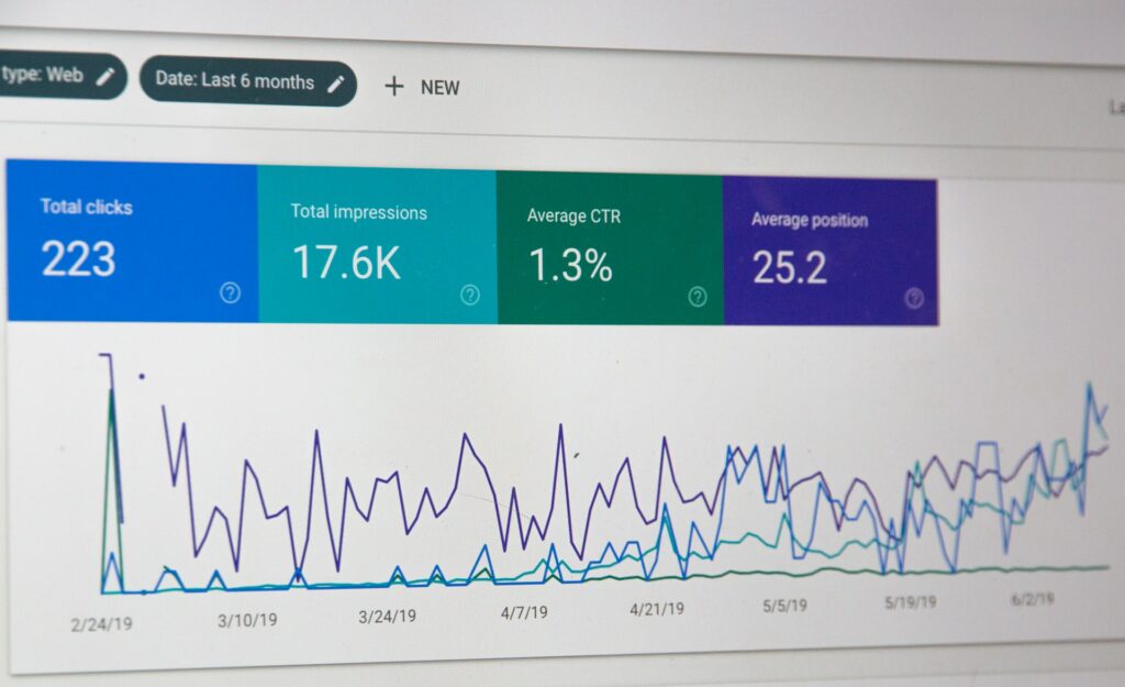 Google Search Console-Dashboard