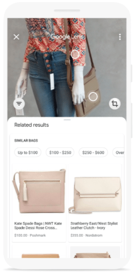 Распознавание изображений в Google Lens