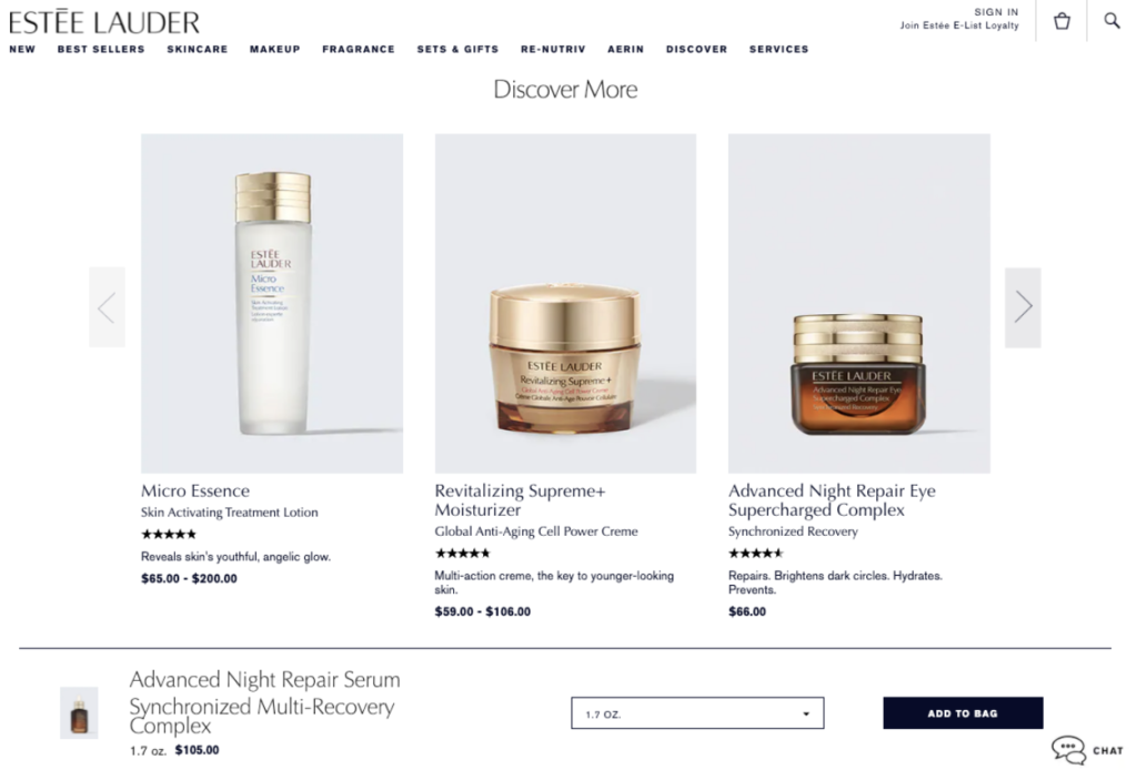 estee lauder Advanced Night Repair Göz kremi ile ilgili ürünler