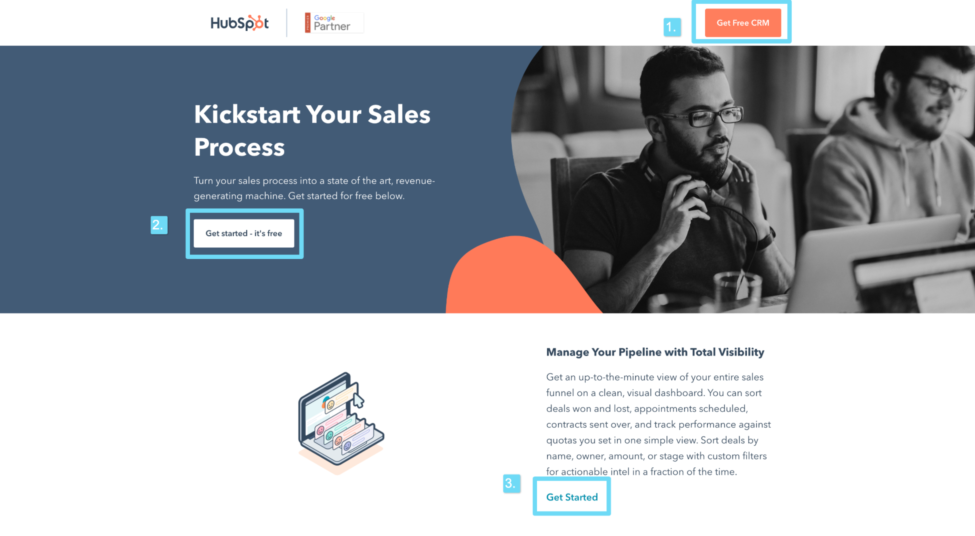 CTA do Hubspot