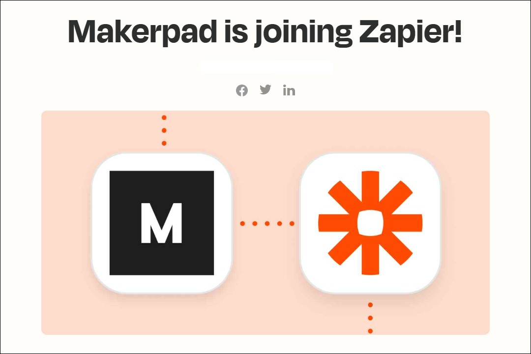 Zapier 購入 Makerpad