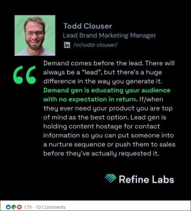 LinkedIn- Refine Labs