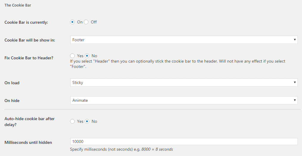 Informationen zum Cookie-Gesetz