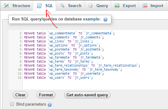 Uruchom zapytanie SQL