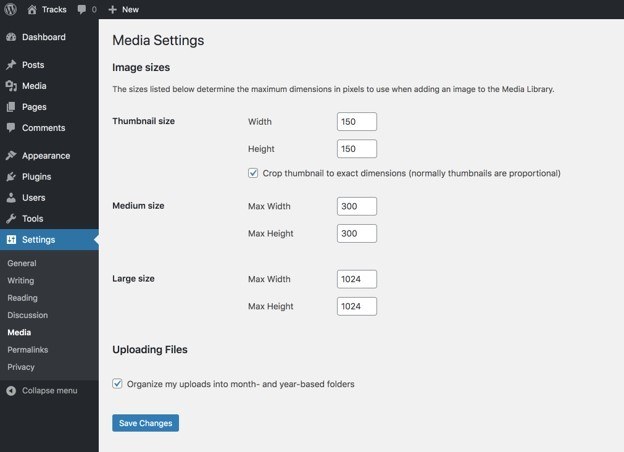 WordPress Medya Ayarları