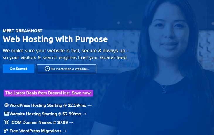 Hosting DreamHost DreamHost Hosting