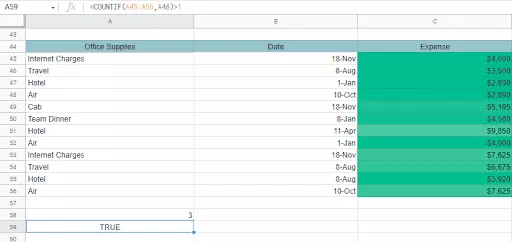 在 Excel 中查找和修復重複值