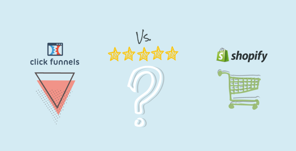 Clickfunnels vs Shopify Pros y contras
