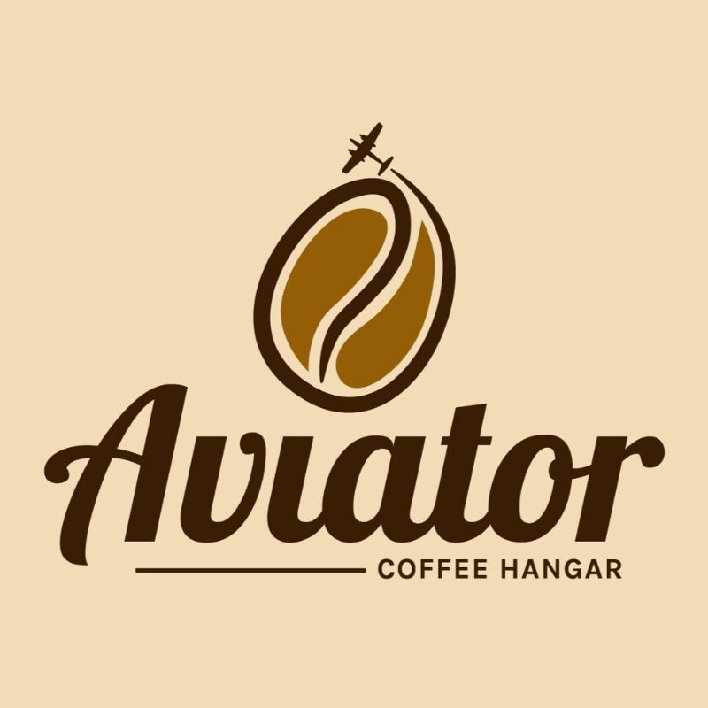 コーヒーのロゴの例