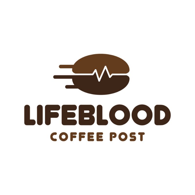 コーヒーのロゴの例